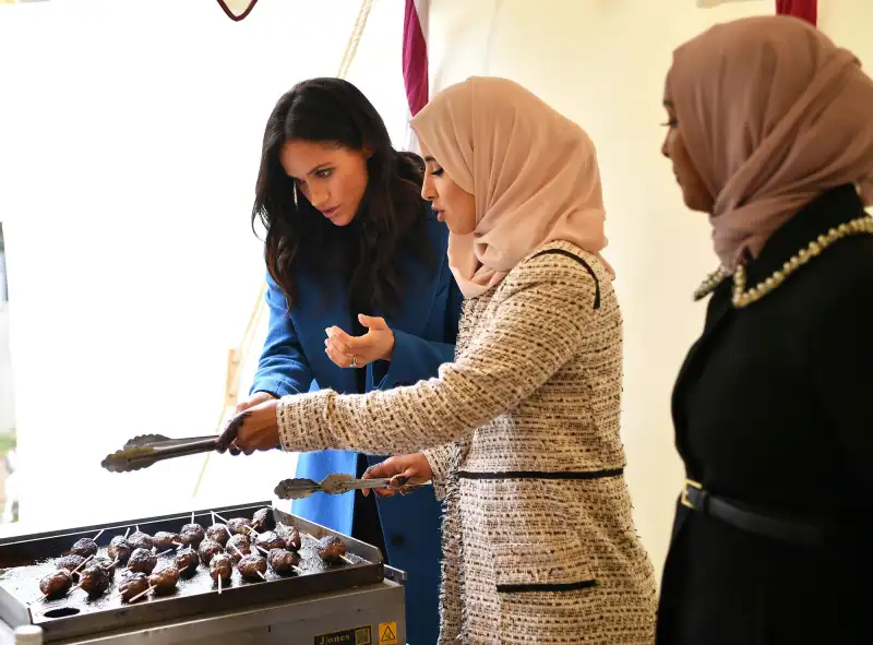 Royal Family Cooking Through the Years: Prince William Makes Pudding With Prince George, Princess Kate Flips Pancakes and More blue coat