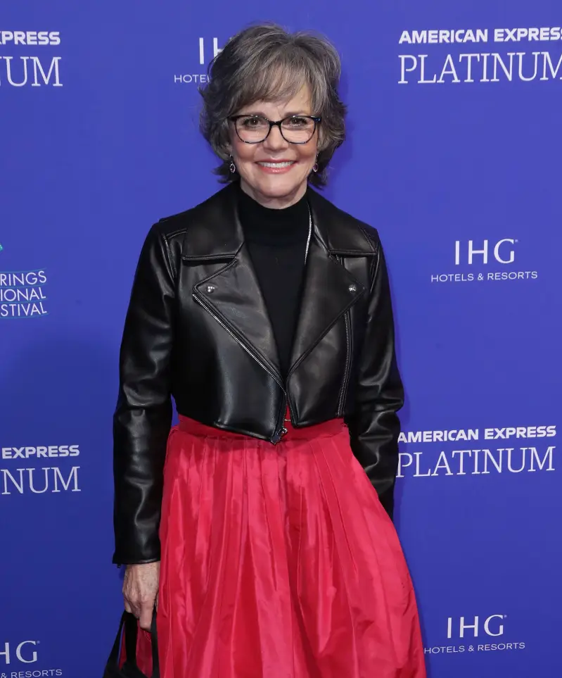 Sally Field Receives SAG Life Achievement Award red skirt