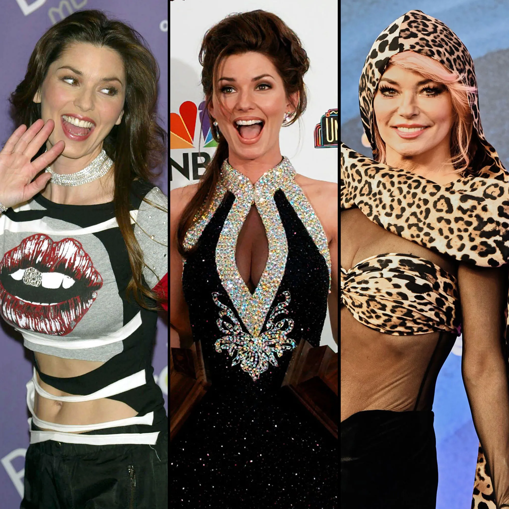 Shania Twain Through the Years