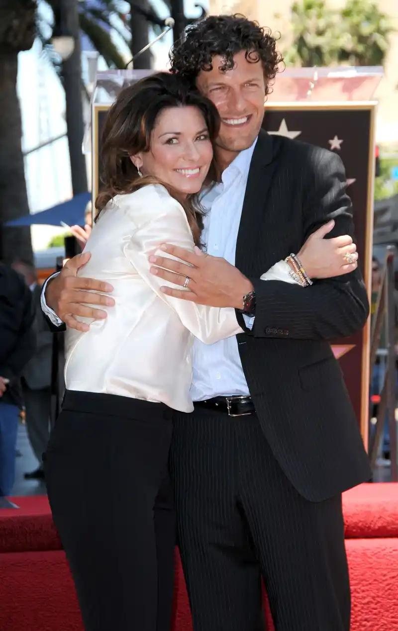 Shania Twain Through the Years hug