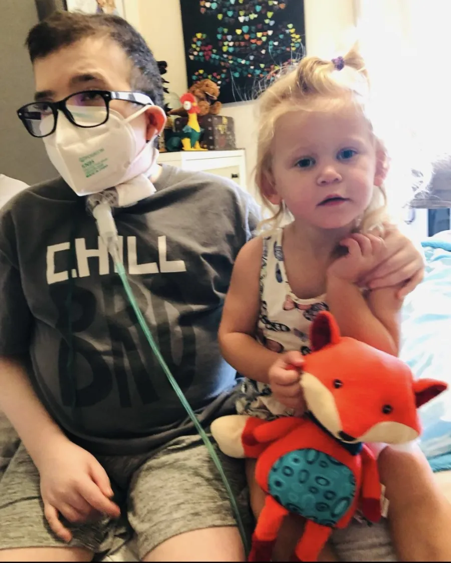 Grayson Arroyo-Smiley and Skylar Smiley