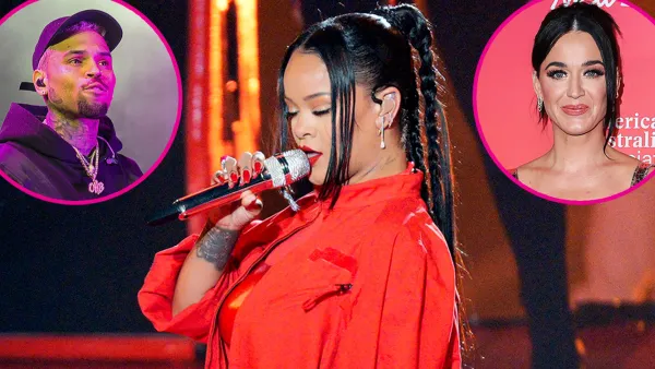 Stars React to Rihanna’s 2023 Super Bowl Halftime Show- Chris Brown, Katy Perry, Shakira and More - 731