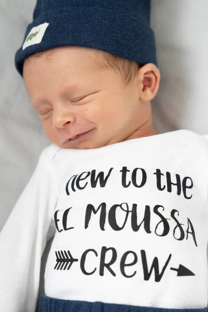 Tarek El Moussa and Heather Rae Young's Son Tristan's Baby Album: Photos moussa crew