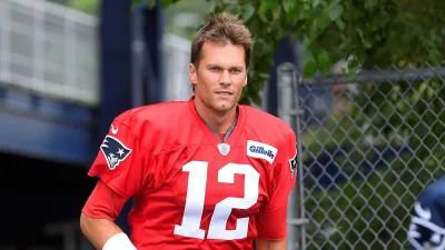 Tom Brady Shows Off His Abs While Wearing Boxer Briefs in Shirtless Selfie