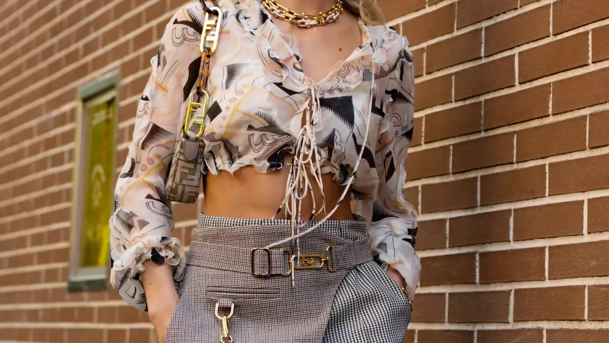 Unique-Long-Sleeve-Top-Stock-Photo