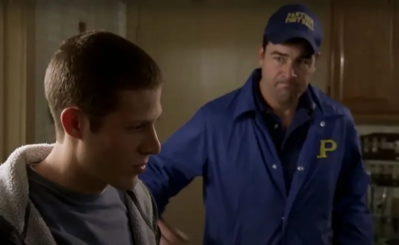 Zach Gilford Breaks Down Friday Night Lights' Matt 'Everybody Leaves Me' Scene: 'It Was Probably 2 Takes' With Kyle Chandler blue jacket