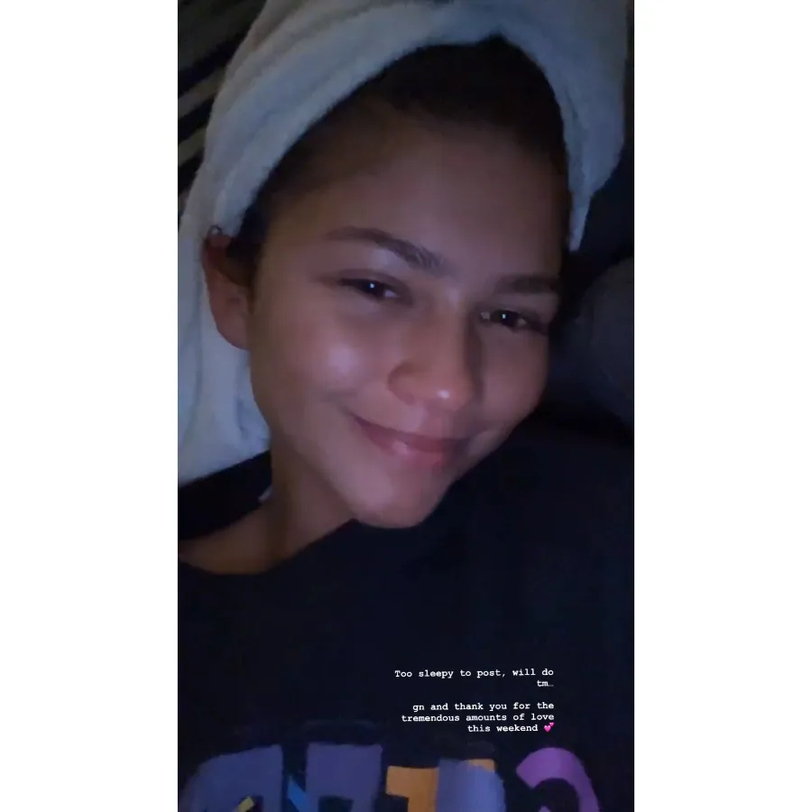Zendaya best makeup free celeb moments