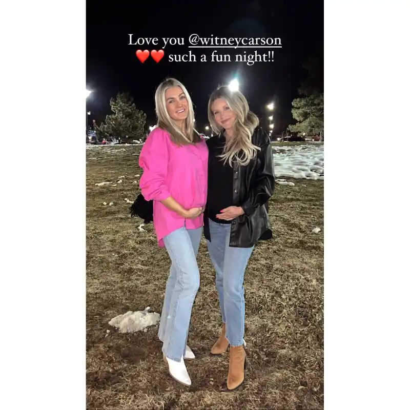 Bump Buddies! 'DWTS’ Pros Lindsay and Witney Show Off Pregnancy Progress