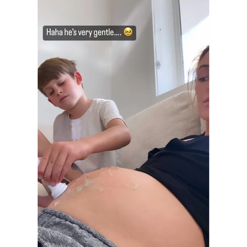 Aww! DWTS’ Peta’s Son Shai Gives Her Ultrasound to Hear Baby’s Heartbeat