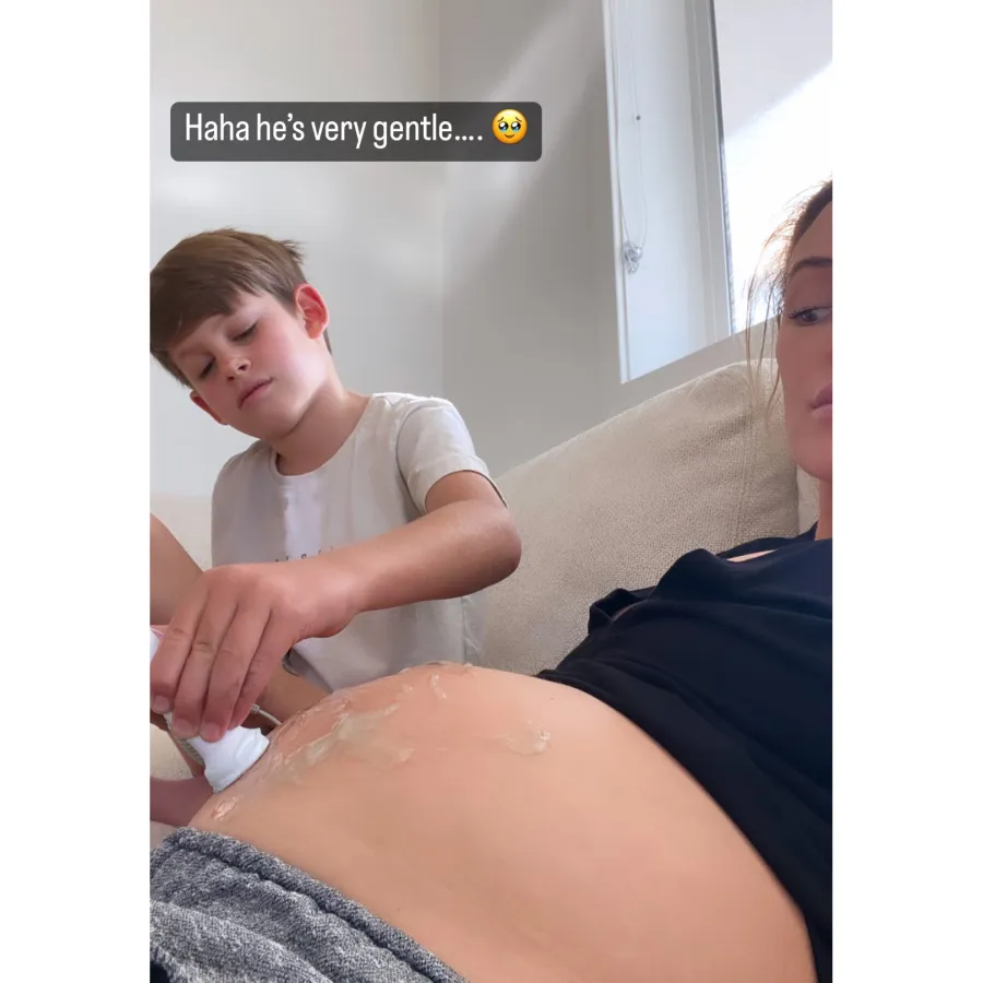 Aww! DWTS’ Peta’s Son Shai Gives Her Ultrasound to Hear Baby’s Heartbeat