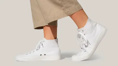 high-top sneakers