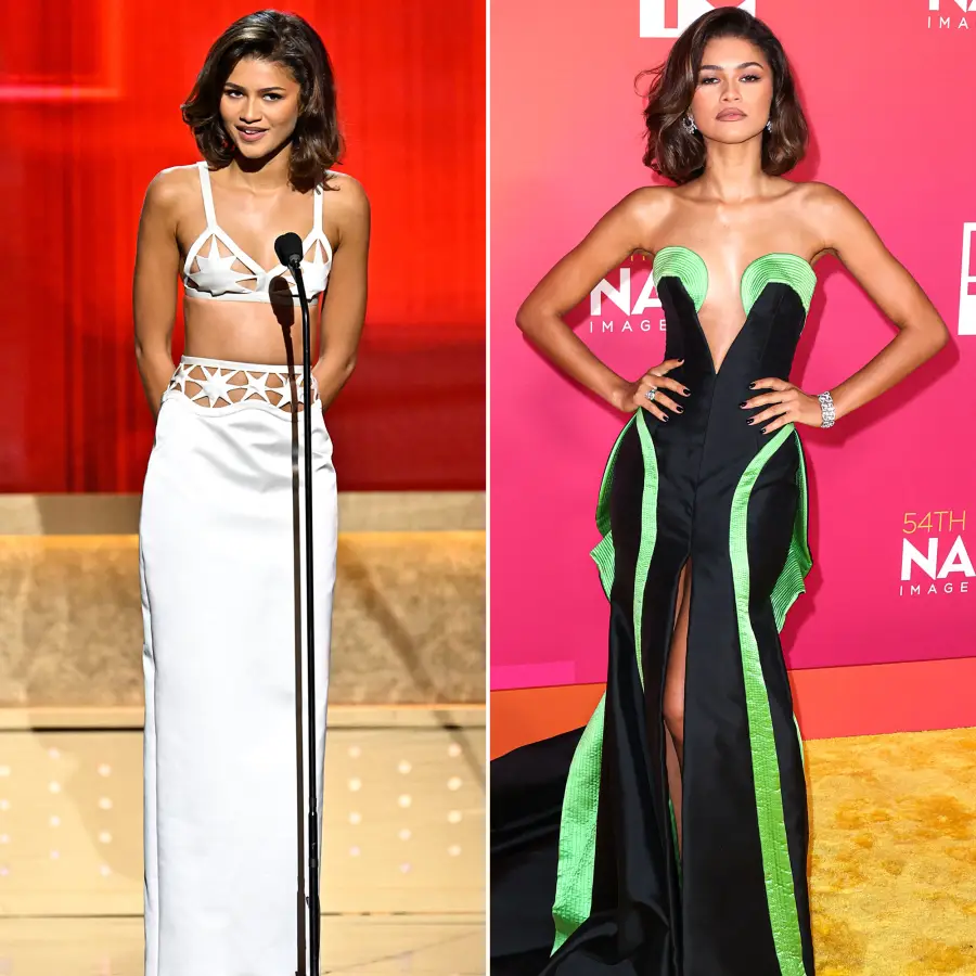 Zendaya Rocks 2 Stunning Vintage Looks at NAACP Image Awards