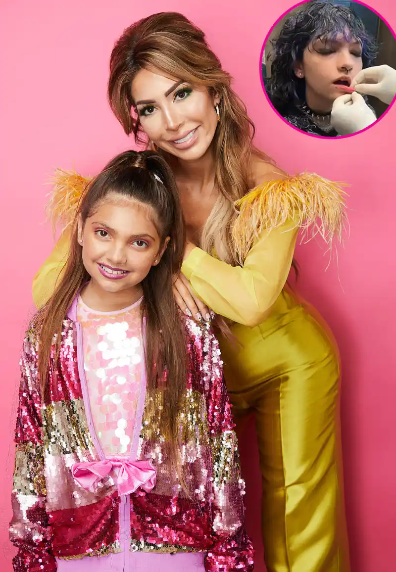‘Teen Mom’ Alum Farrah Abraham Takes Daughter Sophia to Get Her 6th Piercing on Her 14th Birthday - 550