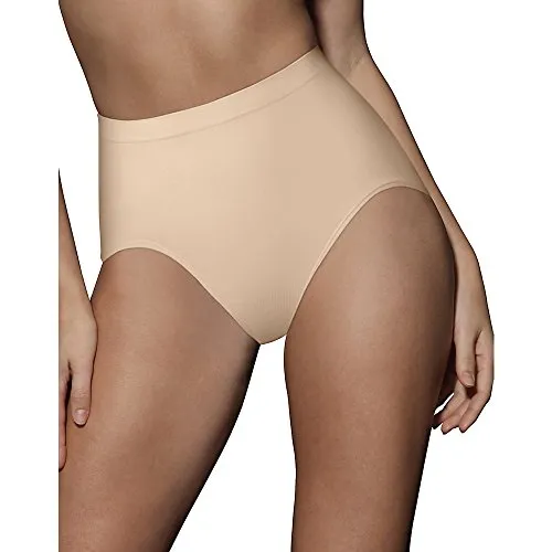 Bali womens Shaping Ultra Control Dfx204 2-pack shapewear briefs, Soft Taupe/Soft Taupe, Small US