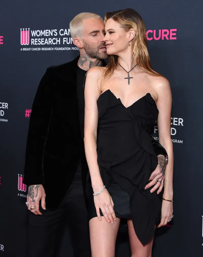 Adam Levine and Behati Prinsloo Hot Pics
