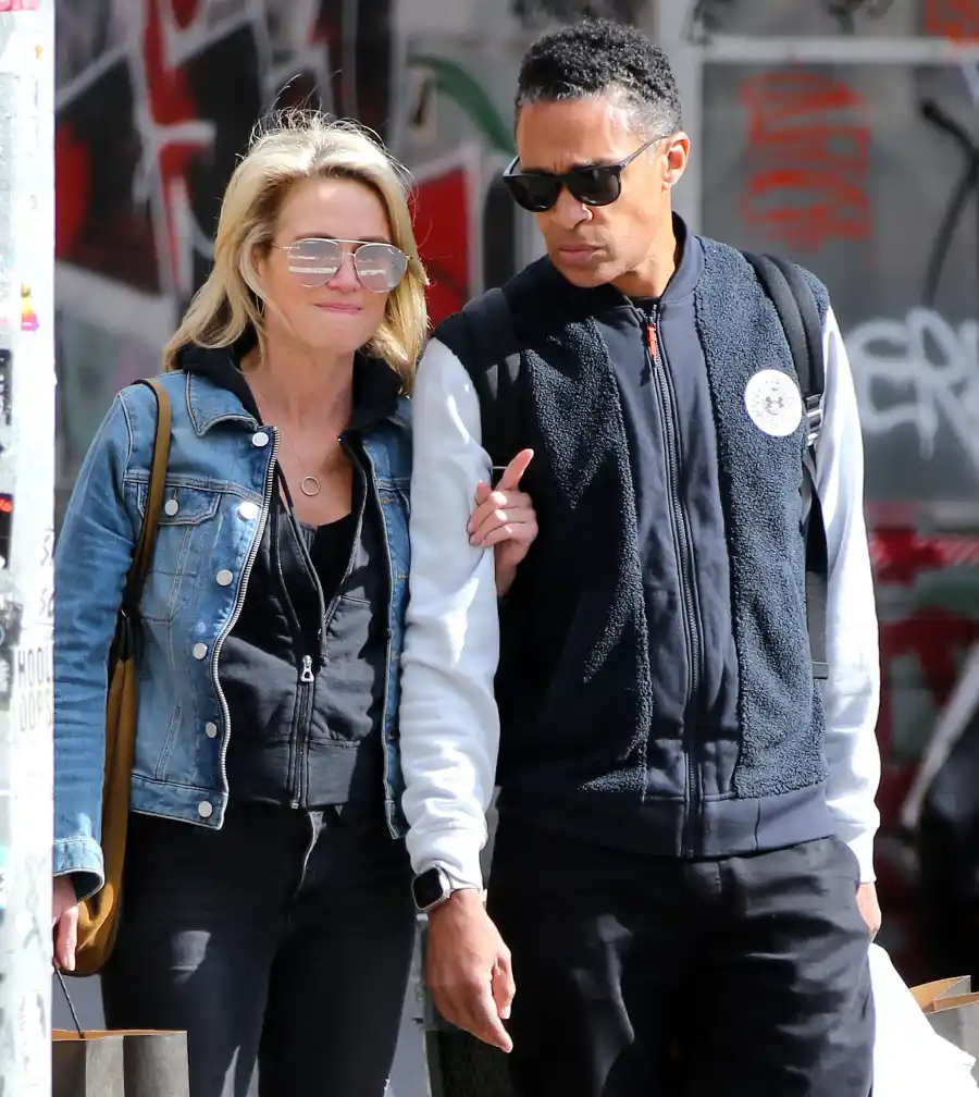 Amy Robach and TJ Holmes Pack on the PDA in New York City 3