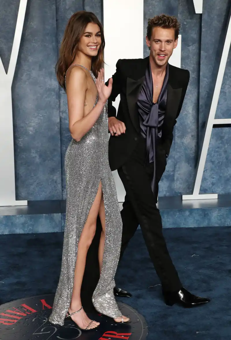 Austin Butler and Kaia Gerber Visit Children Hospital