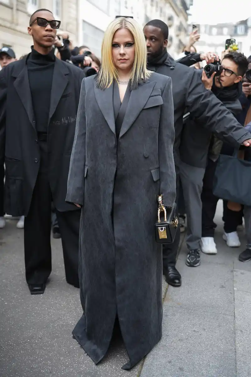 Avril Lavigne Took Over Paris Fashion Week