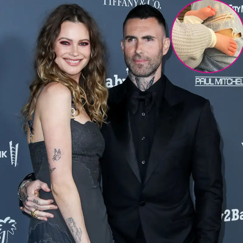 Behati Prinsloo Brings All 3 Kids to Support Husband Adam Levine's Las Vegas Concert: See Photos