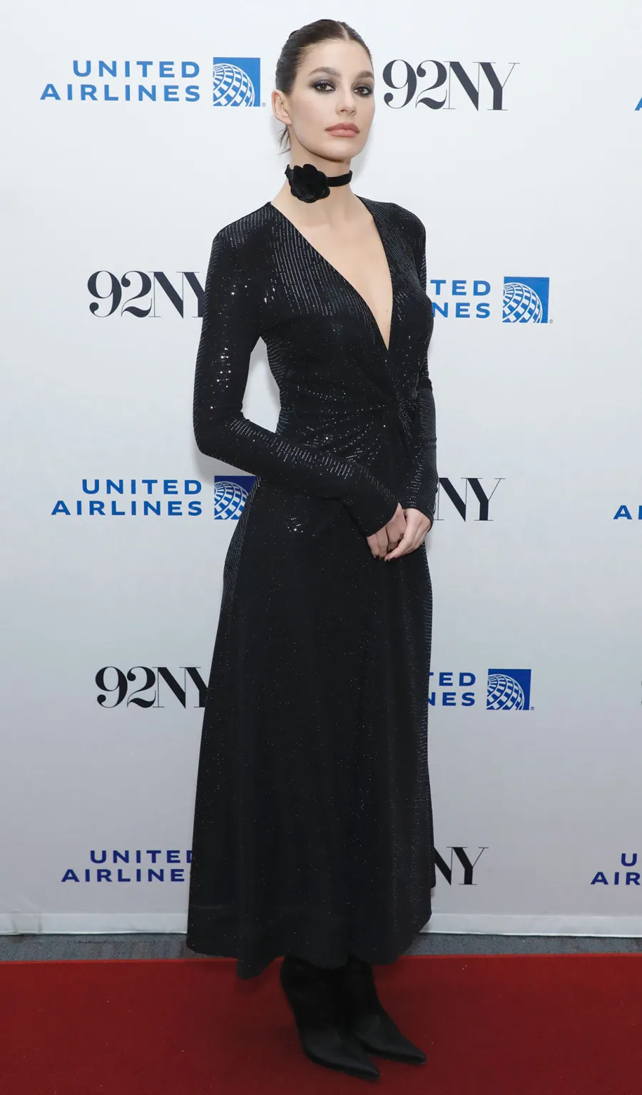 Best Daisy Jones & The Six Press Tour Looks flower necklace