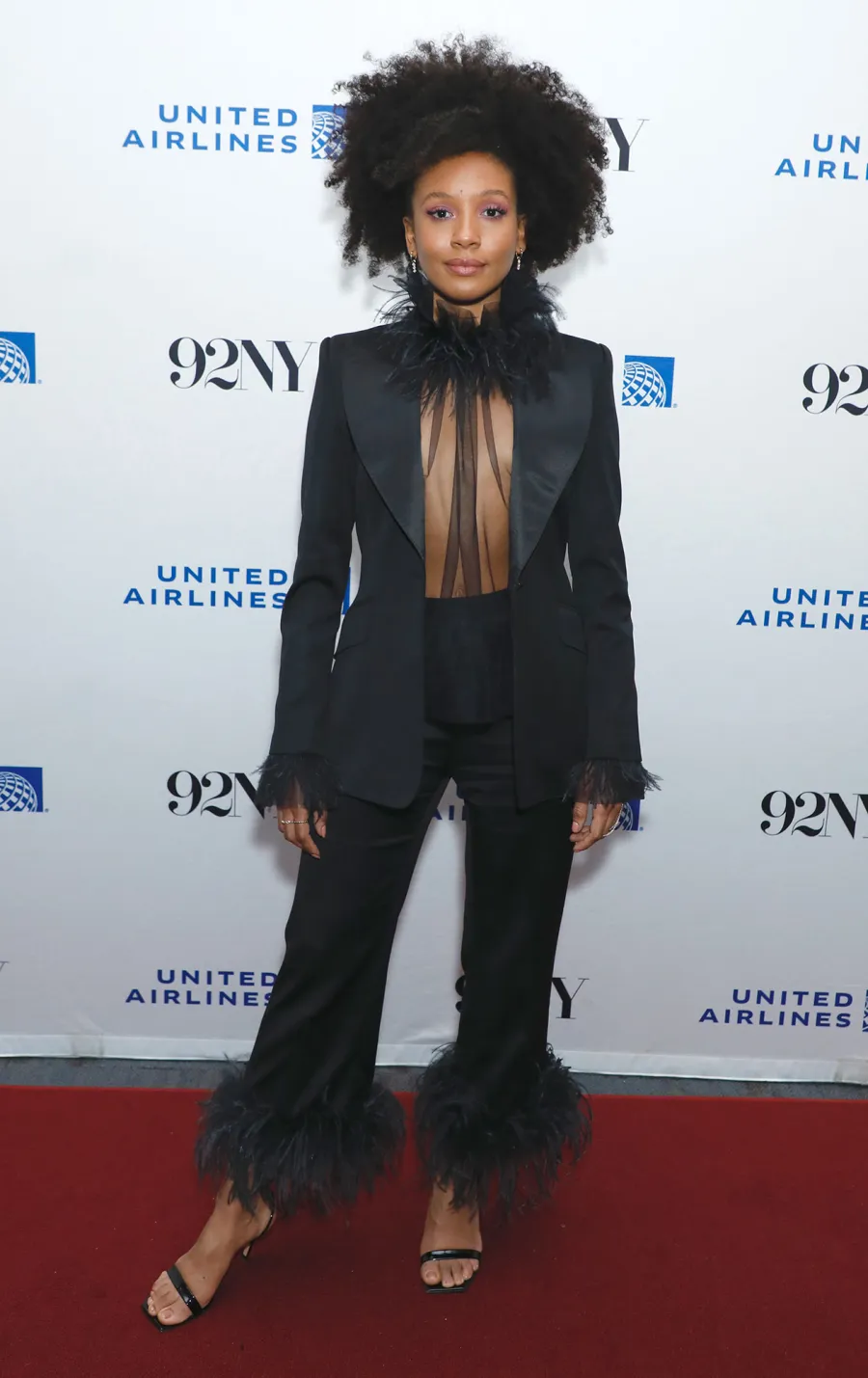 Best Daisy Jones & The Six Press Tour Looks tulle neckline