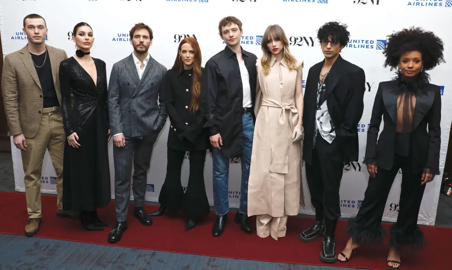 Best Daisy Jones & The Six Press Tour Looks group photo