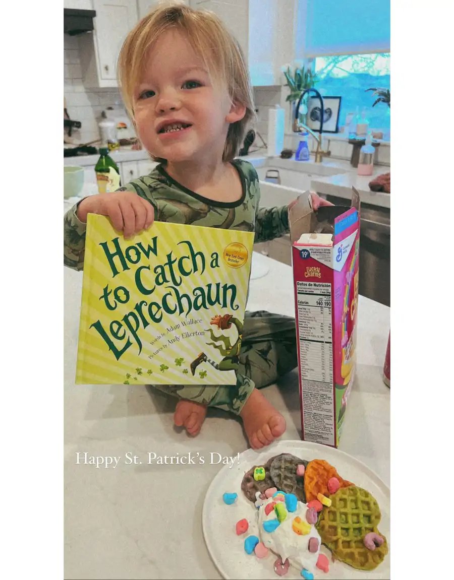 Celebrity Kids Celebrating St. Patrick’s Day With Green Outfits, Leprechaun Traps and More Over the Years- Pics - 826