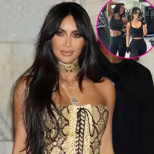 Celebrity Workout Buddies- Reese Witherspoon, Naomi Watts, Chris Pratt and More - 945 Kim Kardashian Kelly Rowland