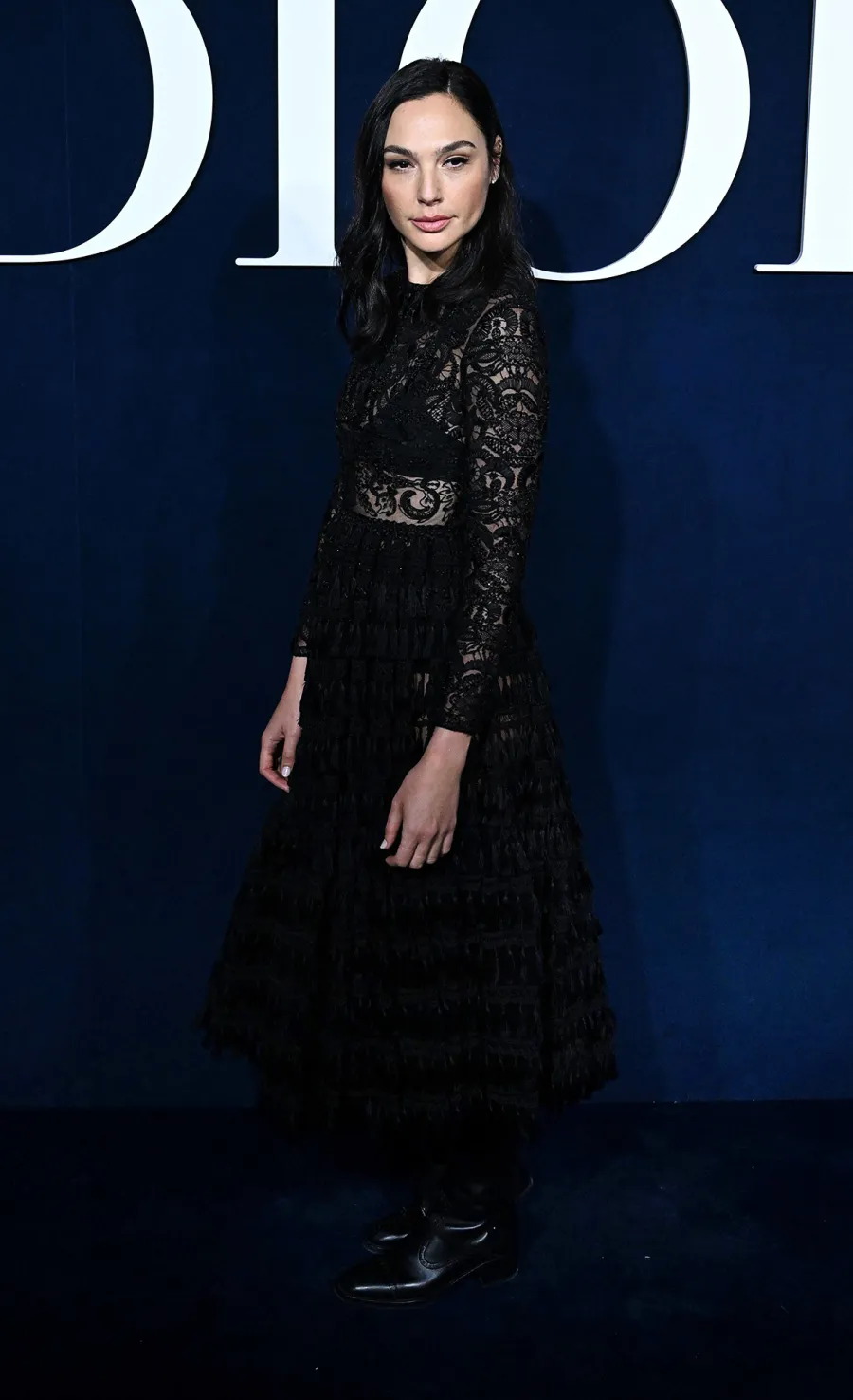 Celebs at Paris Fashion Week - 822 Gal Gadot Christian Dior show, Arrivals, Autumn Winter 2023, Paris Fashion Week, France - 28 Feb 2023