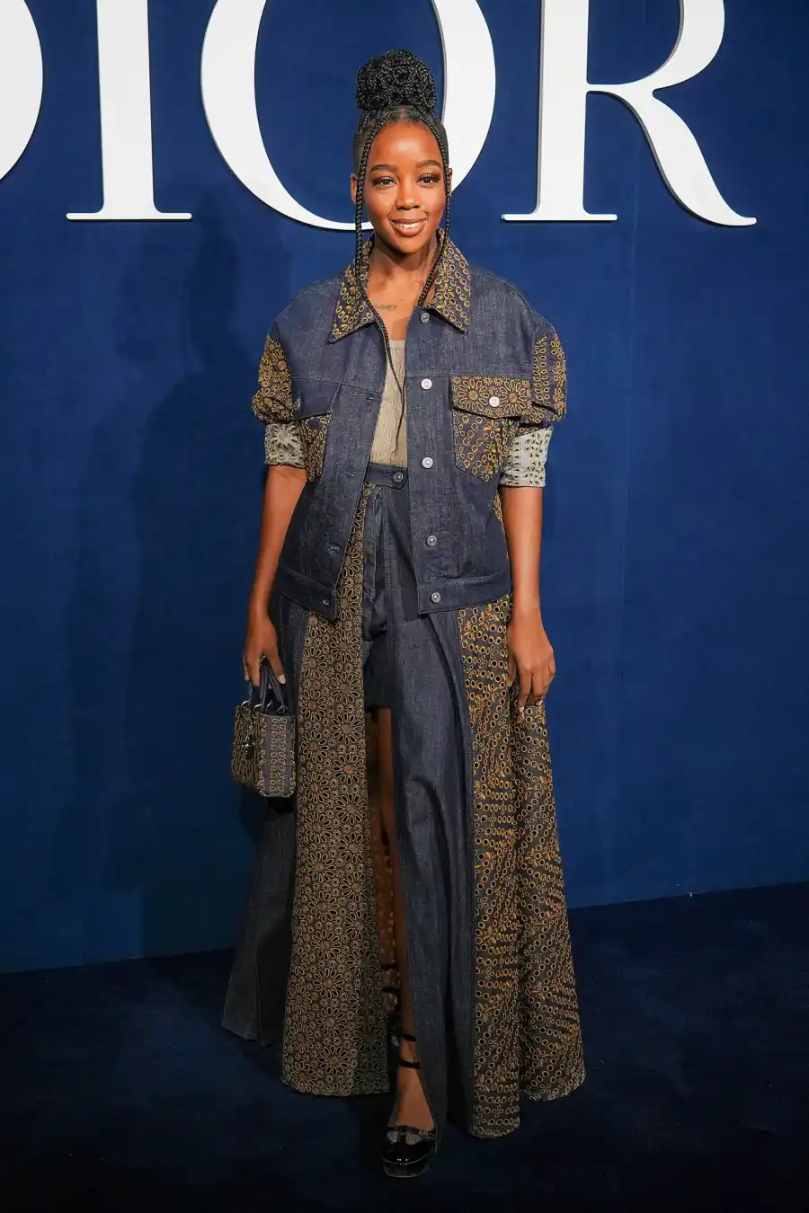 Celebs at Paris Fashion Week - 826 Thuso Mbedu Christian Dior show, Arrivals, Autumn Winter 2023, Paris Fashion Week, France - 28 Feb 2023