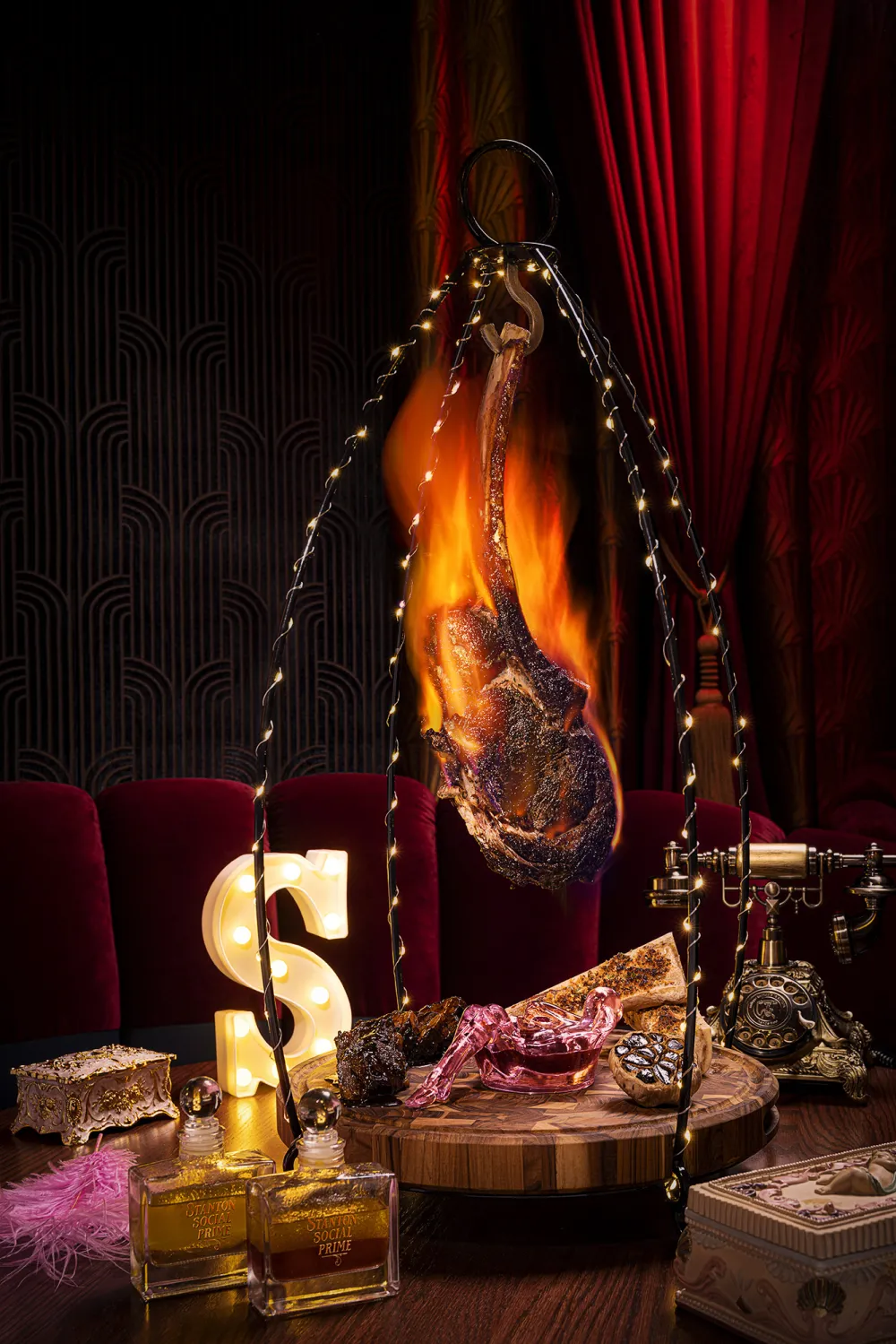 Chef Chris Santos&rsquo; Stanton Social Prime Restaurant Is a Whimsical Las Vegas Dream- Photos - 105