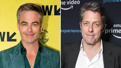 Chris Pine Reacts to Hugh Grant Describing Himself as 'Pretentious'