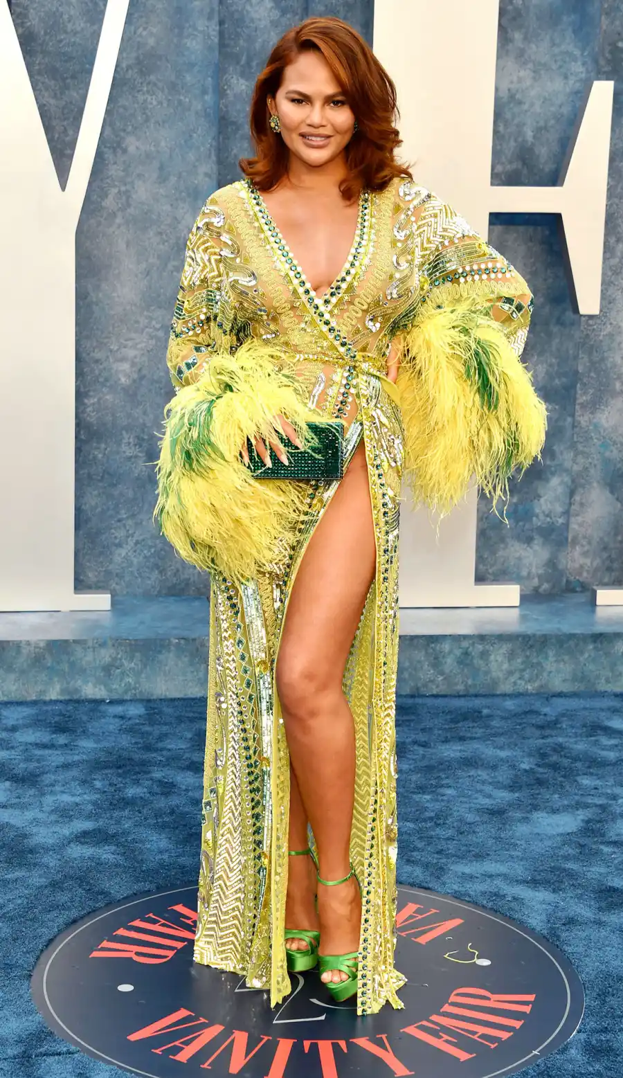 Chrissy Teigen and John Legend Get Glam for Vanity Fair Oscar Party Oscars 2023 3