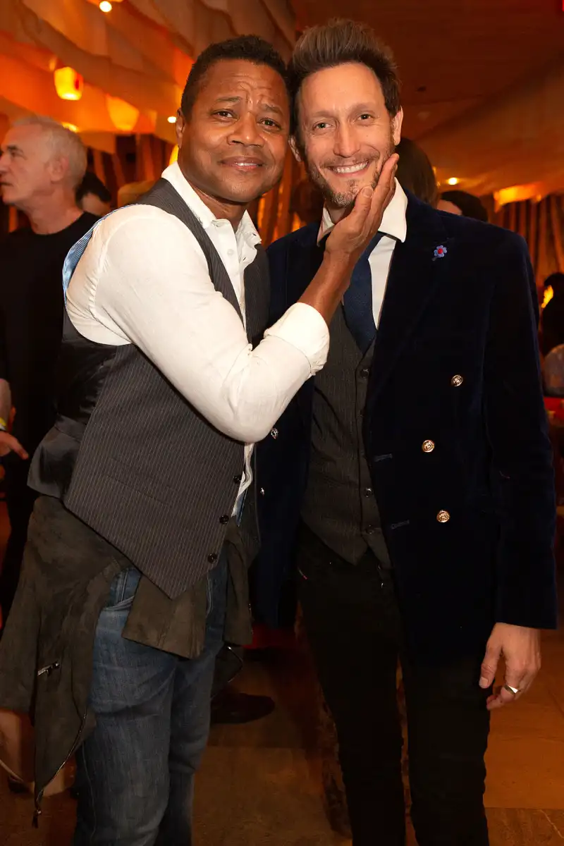 Cuba Gooding Jr and Lior Suchard