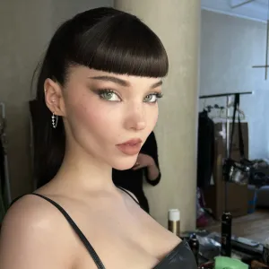 Dove Cameron showing off new bangs