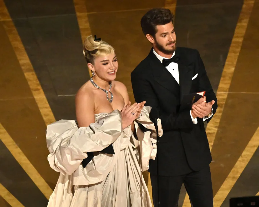 Dream Team Florence Pugh Andrew Garfield Inside the 2023 Oscars