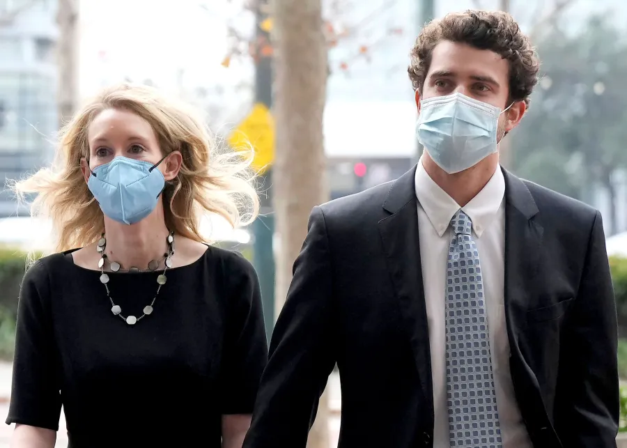 Elizabeth Holmes and Billy Evans Relationship Timeline