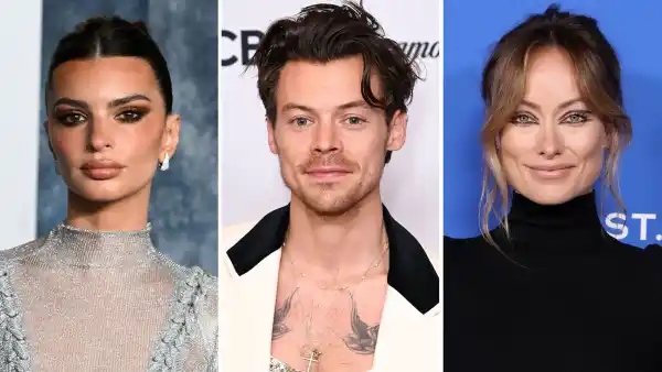 Emily Ratajkowski Danced at Harry Styles Concert With Olivia Wilde Months Before Steamy Makeout