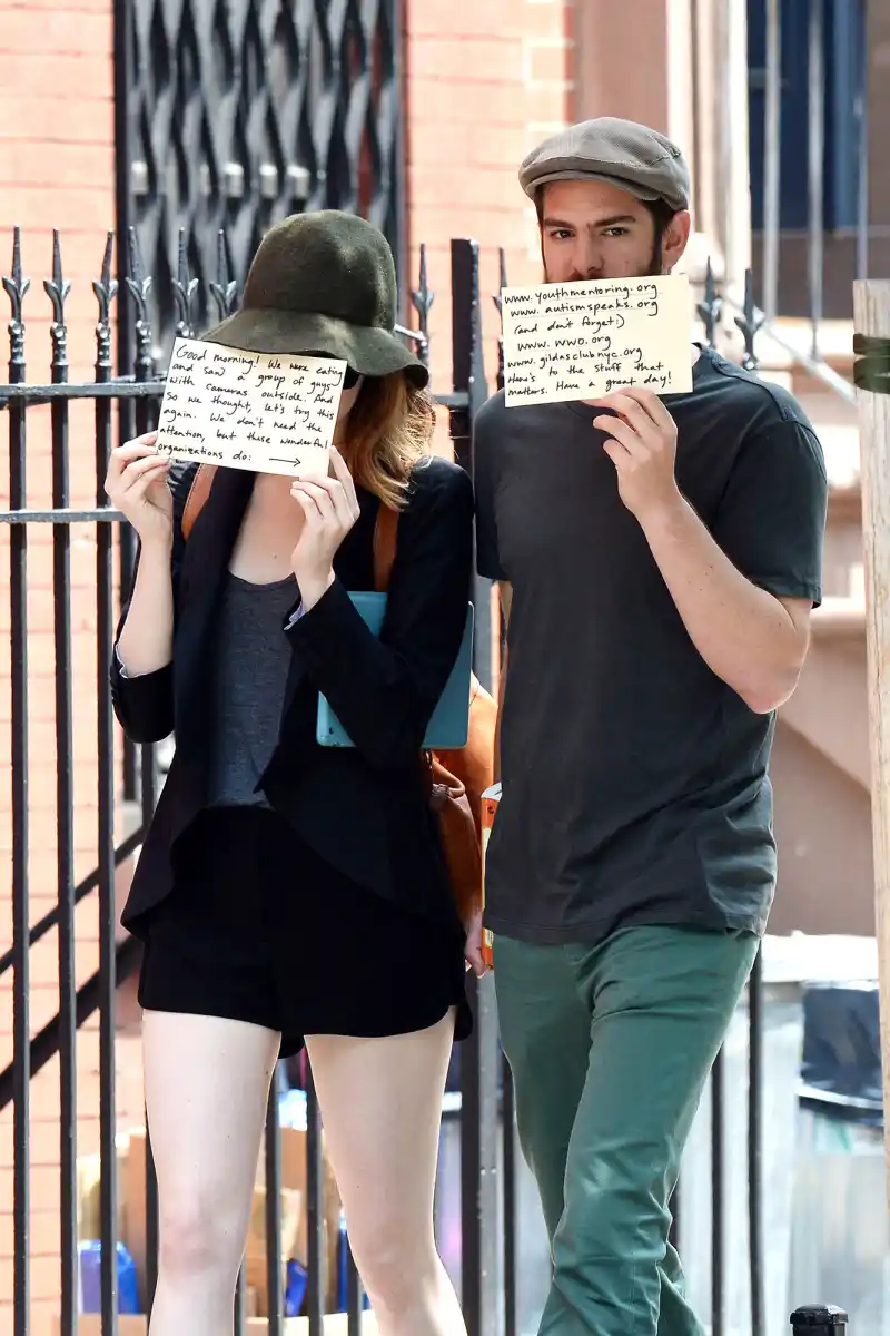 Emma Stone and Andrew Garfield’s Sweetest Moments