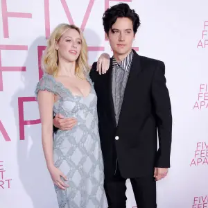 Feature Cole Sprouse Dishes on Lili Reinhart Split
