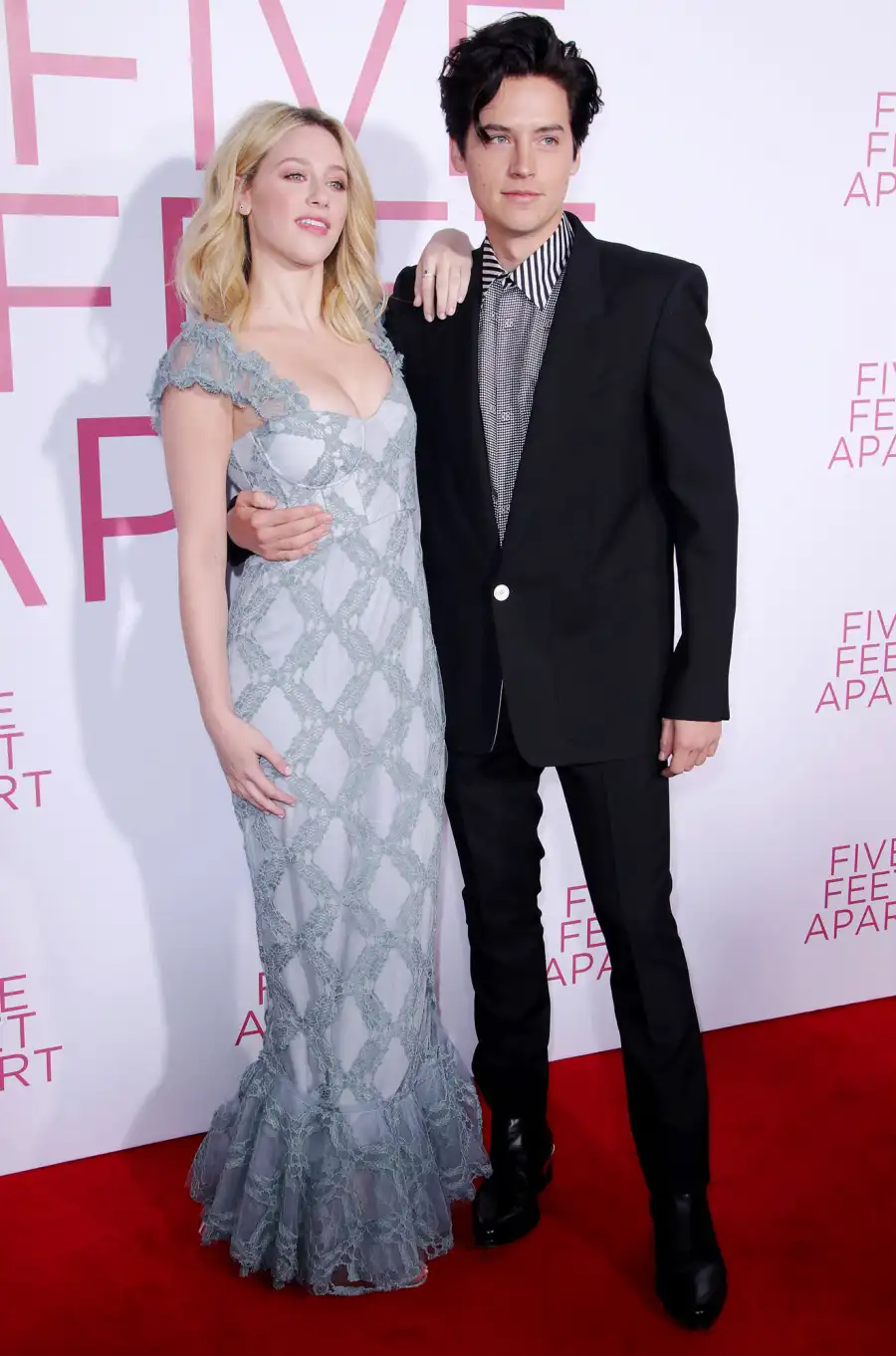 Feature Cole Sprouse Dishes on Lili Reinhart Split