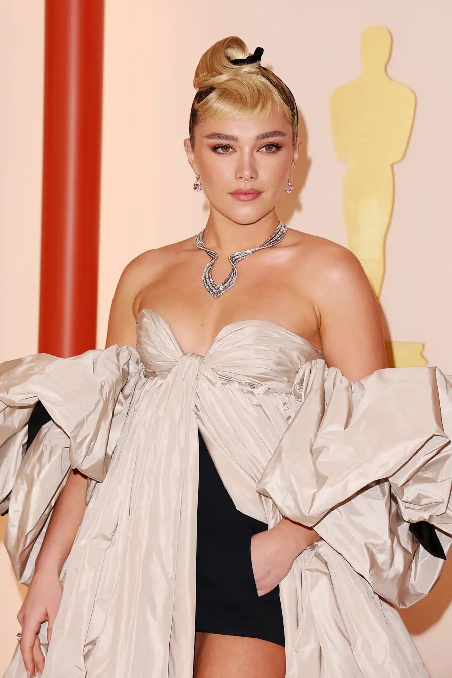 Florence Pugh’s Style Evolution gallery with her 2023 Oscars look - 612 95th Annual Academy Awards, Arrivals, Los Angeles, California, USA - 12 Mar 2023 Oscars 2023