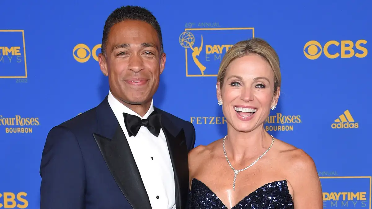 Former 'GMA3' Cohosts Amy Robach and T.J. Holmes Run NYC Half Marathon Together Amid Romance: Photos