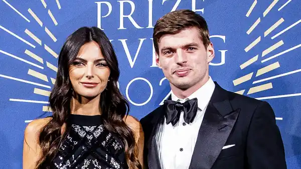 Formula 1 Driver Max Verstappen and Girlfriend Kelly Piquet's Relationship Timeline black bow tie