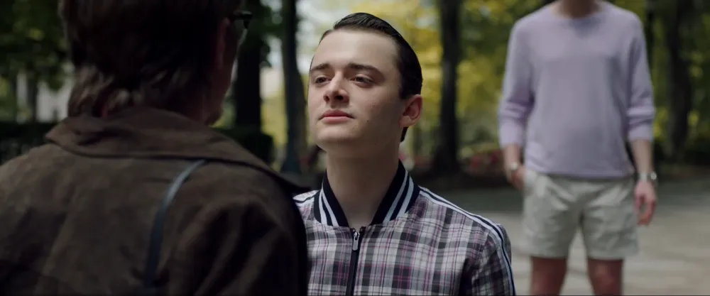 Garrett Hedlund and Victoria Justice star alongside Noah Schnapp in the new thriller 'The Tutor'