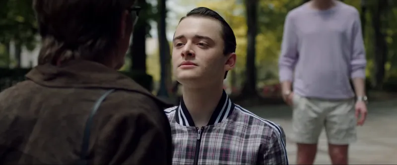 Garrett Hedlund and Victoria Justice star alongside Noah Schnapp in the new thriller 'The Tutor'