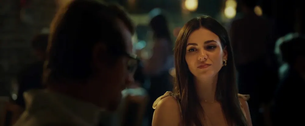 Garrett Hedlund and Victoria Justice star alongside Noah Schnapp in the new thriller 'The Tutor'