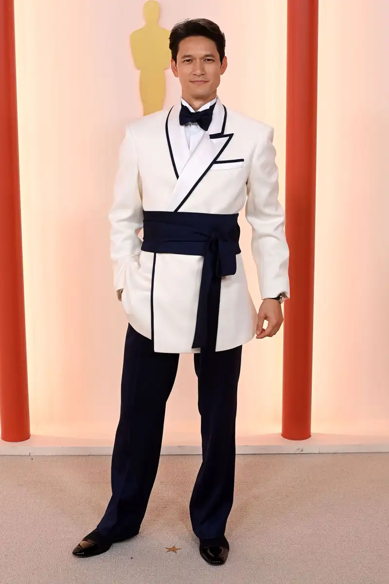 Harry Shum Jr Red Carpet Oscars 2023