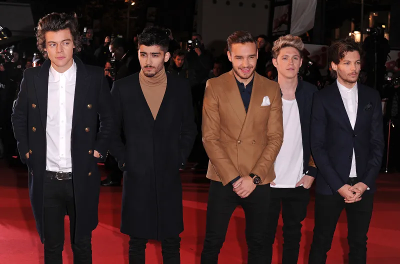 Harry Styles Wears One Direction Shirt