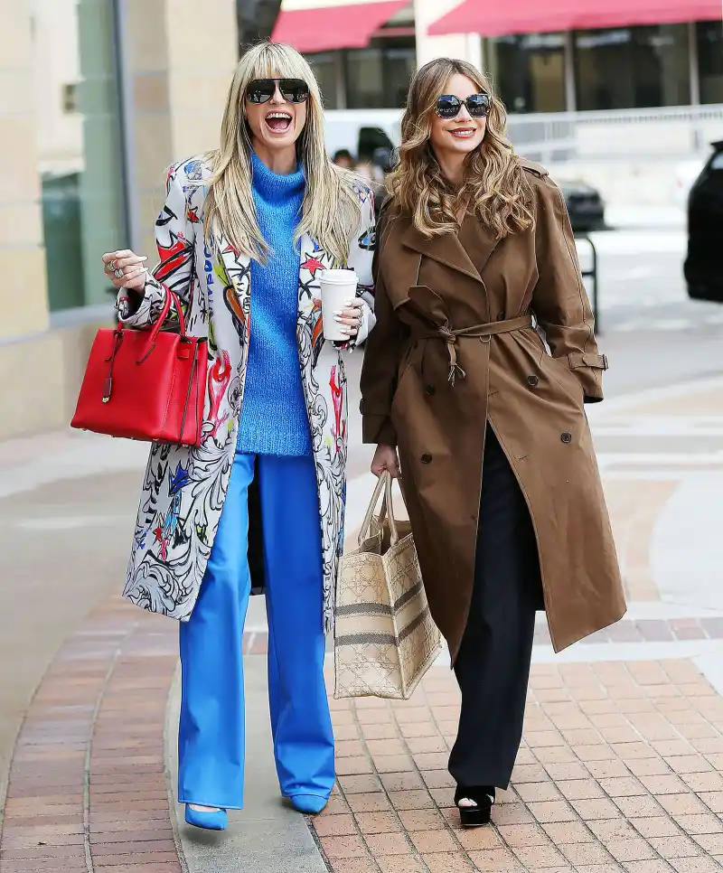 Heidi Klum and Sofia Vergara Hot Pics